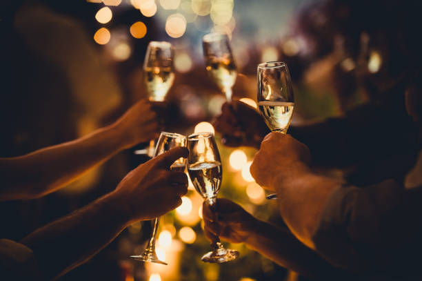 Brindis en una fiesta