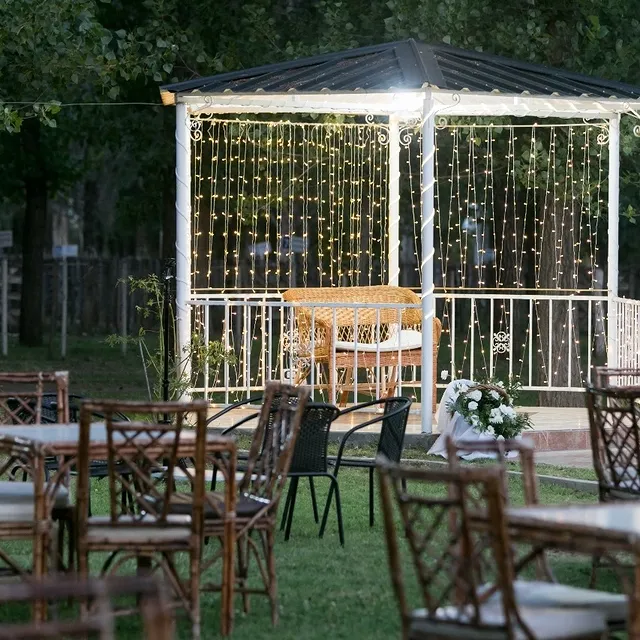 Recepción en la estancia